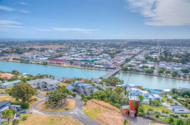 WHANGANUI, NEW ZEALAND, 13 Şubat 2020: Whanganui, Yeni Zelanda