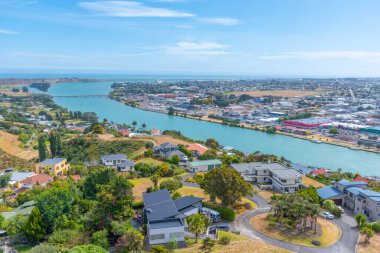 WHANGANUI, NEW ZEALAND, 13 Şubat 2020: Whanganui, Yeni Zelanda