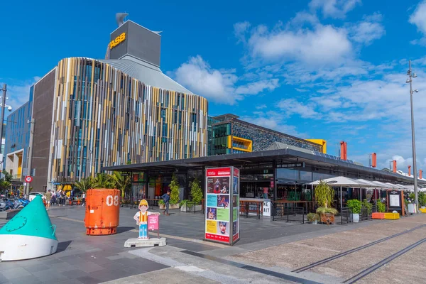 Auckland Nova Zelândia Fevereiro 2020 Pessoas Estão Passeando Uma Orla — Fotografia de Stock