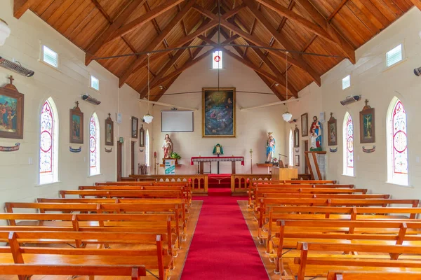 Puhoi Nouvelle Zélande Février 2020 Église Des Saints Pierre Paul — Photo