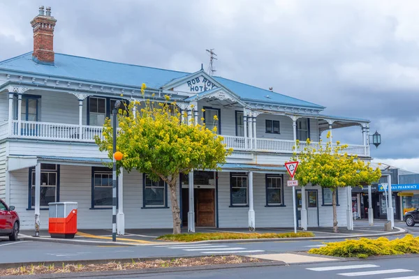 Waihi New Zealand Ungern 2020 Rob Roy Hotel Waihi Nya — Stockfoto