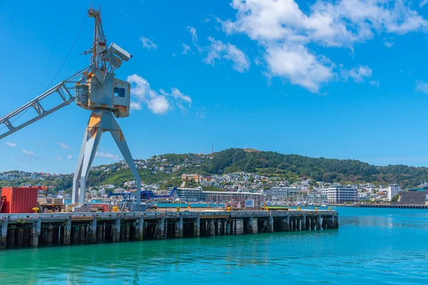Wellington New Zealand February 2020 Platforma Pro Malebné Lety Vrtulníkem — Stock fotografie