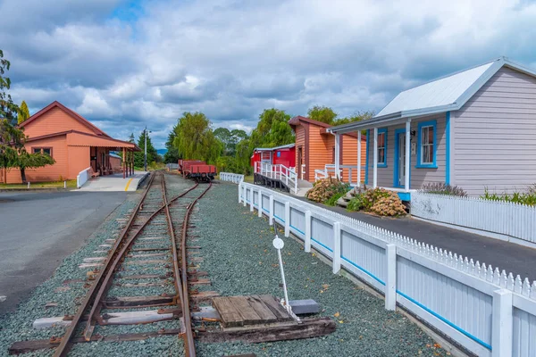Nelson New Zealand February 2020 Historial Train Station Founders Heritage — стокове фото