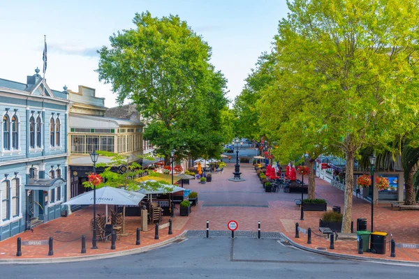 Nelson Nova Zelândia Fevereiro 2020 Trafalgar Street Centro Nelson Nova — Fotografia de Stock