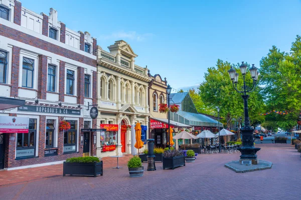 Nelson New Zealand Ruari 2020 Trafalgar Street Centrala Nelson Nya — Stockfoto