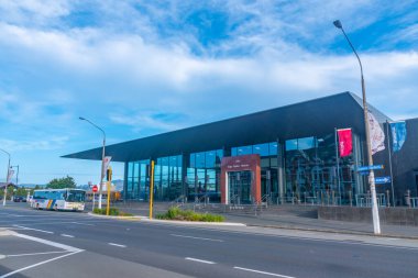 DUNEDIN, NEW ZEALAND, 24 HAZİRAN 2020: Otago Yerleşimciler Müzesi Dunedin, Yeni Zelanda