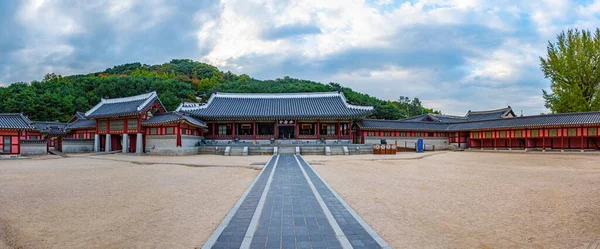 Suwon Korea Oktober 2019 Hwaseong Haenggung Palast Suwon Republik Kore — Stockfoto