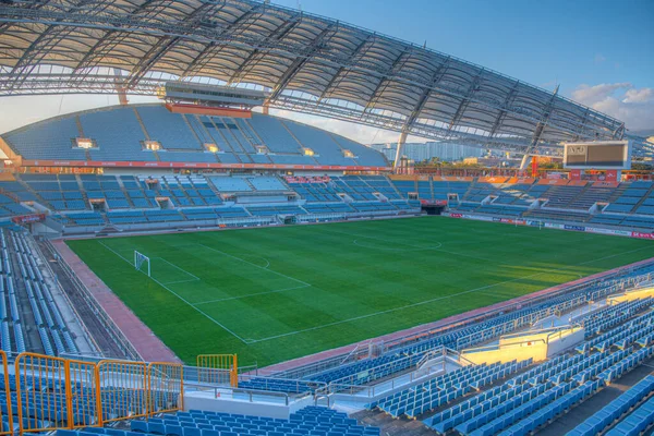 SEOGWIPO, Kore, 11 Kasım 2019: Jeju Adası Seogwipo Stadyumu,