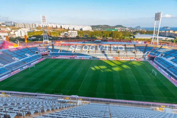 Seogompi Corea Noviembre 2019 Estadio Seogwipo Isla Jeju República Corea — Foto de Stock