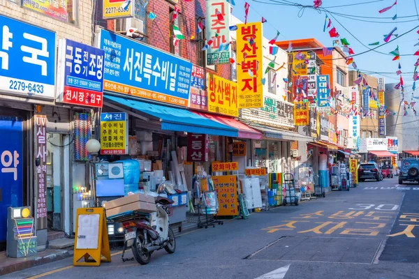 Seoul Korea Novembro 2019 Sewoon Mercado Eletrônico Seul República Coreia — Fotografia de Stock