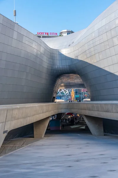 Seoul Coreia Novembro 2019 Dongdaemun Design Plaza Seul República Coreia — Fotografia de Stock