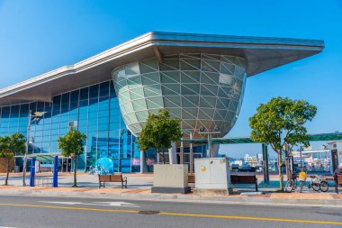 MOKPO, Kore, 6 Kasım 2019: Mokpo Çocuk Deniz Bilimleri Müzesi, Kore Cumhuriyeti