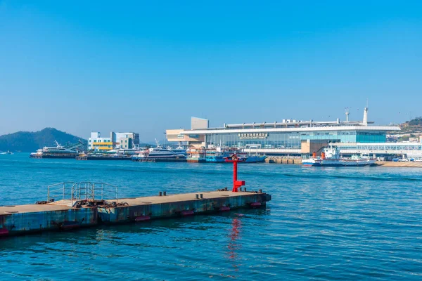 Mokpo Korea November 2019 Färjeterminal Mokpo Sydkorea — Stockfoto