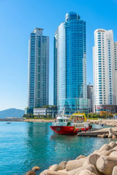 Busan Corea Octubre 2019 Rascacielos Ciudad Marina Busan República Corea —  Fotos de Stock