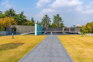 BUSAN, Kore, 29 Ekim 2019: Busan, Kore Cumhuriyeti 'ndeki Birleşmiş Milletler Anıt Mezarlığı