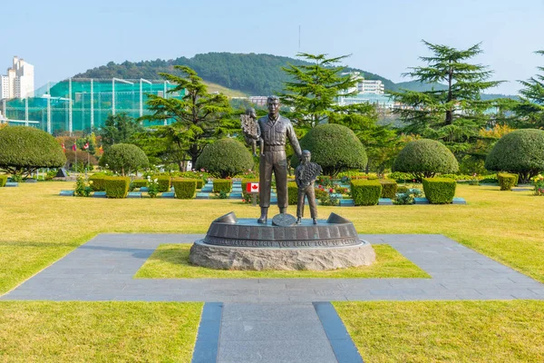 Busan Korea Oktober 2019 Begraafplaats Van Verenigde Naties Busan Republiek — Stockfoto