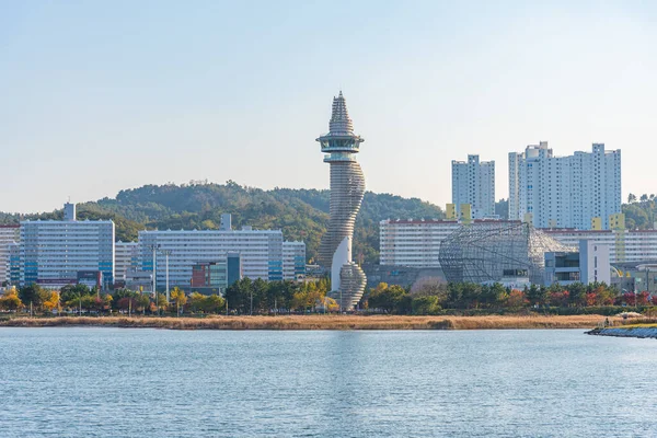 Sokcho Korea 2019 Krajina Sokcha Expo Tower Korejská Republika — Stock fotografie