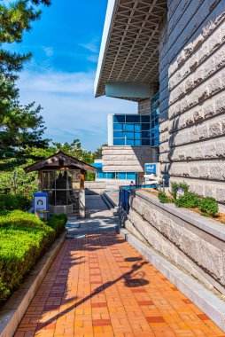 Incheon, Kore, 25 Ekim 2019: Kore Cumhuriyeti Incheon Şehir Müzesi