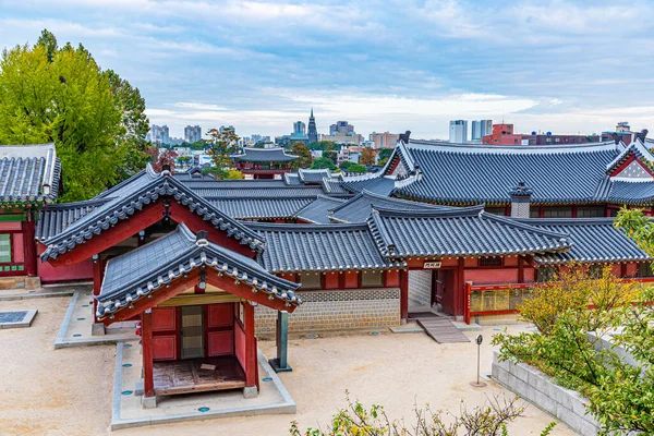 Suwon Korea Οκτωβρίου 2019 Hwaseong Haenggung Palace Suwon Republic Korea — Φωτογραφία Αρχείου