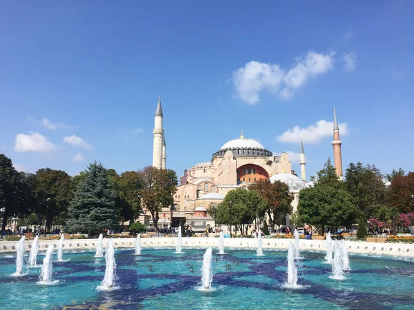 Vue Sur Mosquée Ville Istanbul — Photo