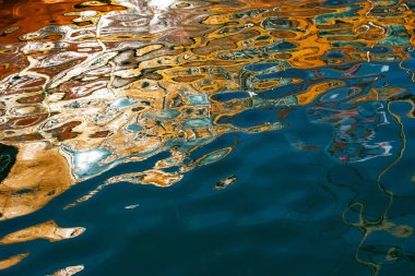 Suyun yüzeyinde yansıma