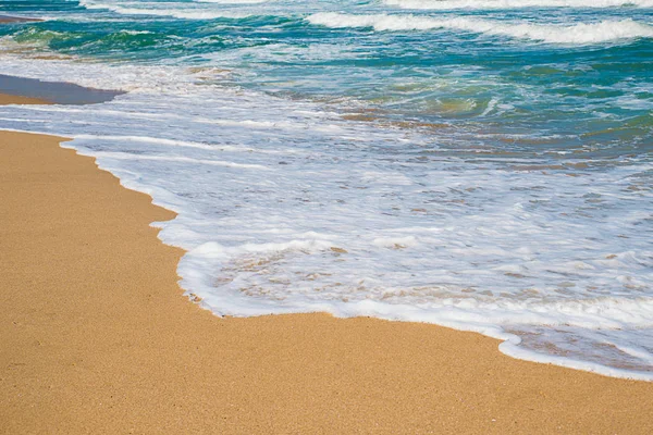 Тропический Песчаный Пляж Голубой Океан — стоковое фото