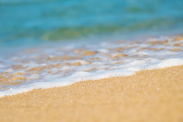 Тропический Песчаный Пляж Голубой Океан — стоковое фото
