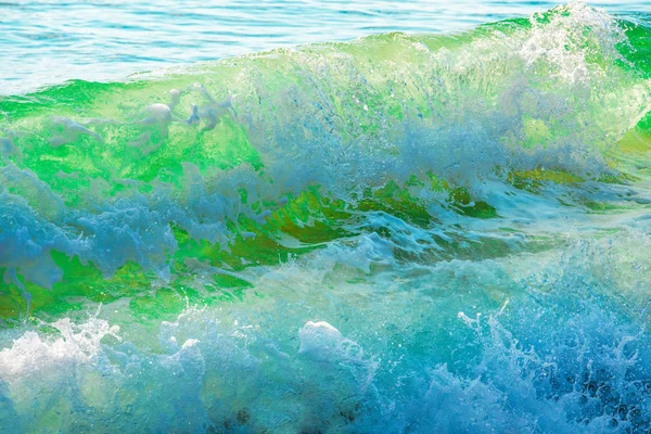 Όμορφα Κύματα Μια Όμορφη Καθαρή Θάλασσα — Φωτογραφία Αρχείου