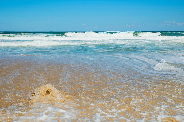 Αμμώδη παραλία — Φωτογραφία Αρχείου