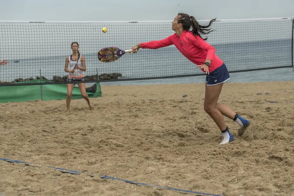 Strandtennis — Stockfoto