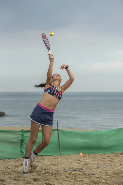 Strandtennis — Stockfoto