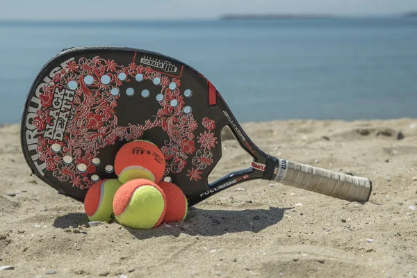沙滩网球 — 图库照片