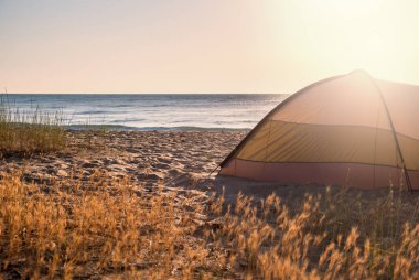 Küçük bir çadır