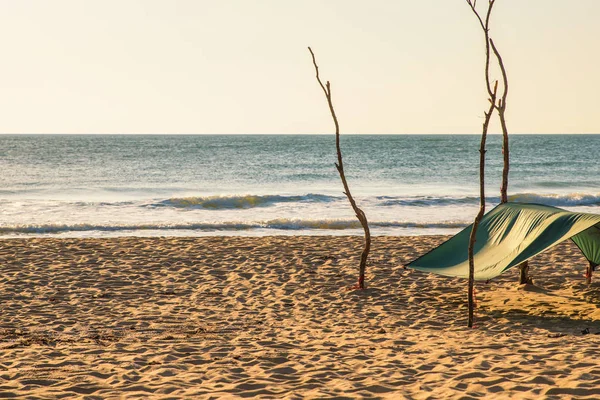 Uma pequena tenda — Fotografia de Stock