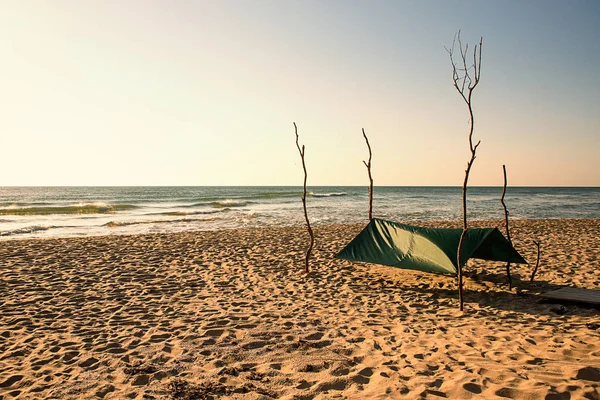 Mały namiot — Zdjęcie stockowe