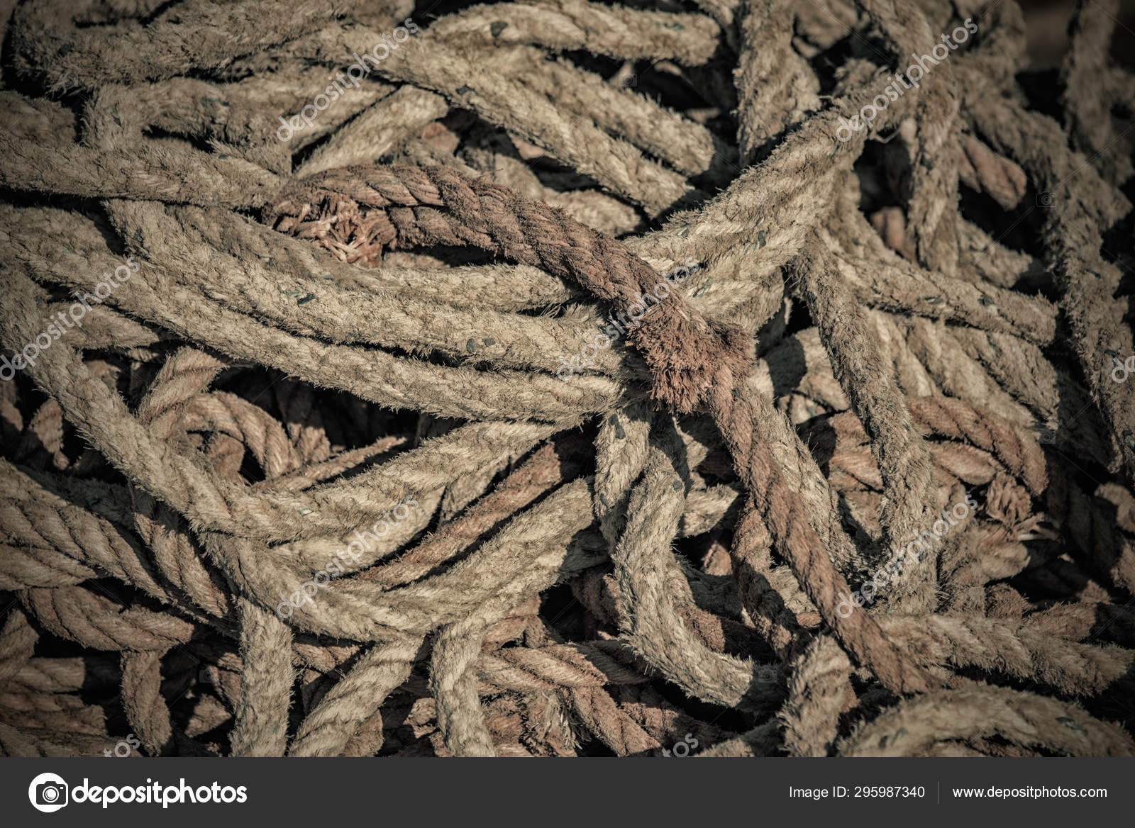 Old rope — Stock Photo © baronb #295987340