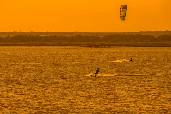 Surfista de cometas — Foto de Stock