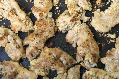 Sırasında ızgara domuz paçası yakın çekim