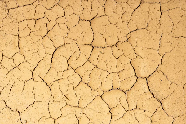 Textura de arcilla agrietada seca. Consecuencias del calentamiento global. Cambio climático Imagen de stock