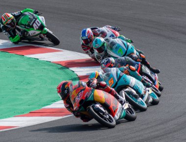 Moto GP Emilia Romagna, Misano, 20 September 2020: moto3 clipart