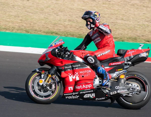 Moto Emilia Romagna Misano Septiembre 2020 Dovizioso Rider — Foto de Stock