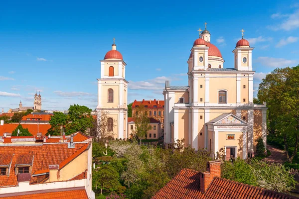 Iglesia Ortodoxa del Espíritu Santo.Vilnius.Lituania — Foto de Stock