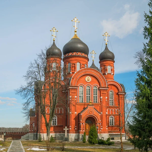 Catedral de la Ascensión en el Convento de la Santa Cruz.Región de Moscú . — Foto de Stock