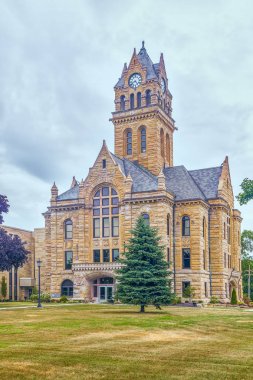 Tarihi Ottawa County Courthouse.Port Clinton.Ohio.Usa