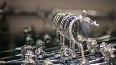 raf, Askı Giyim Mağazası, seçici odak, çizgi ile bulanıklık