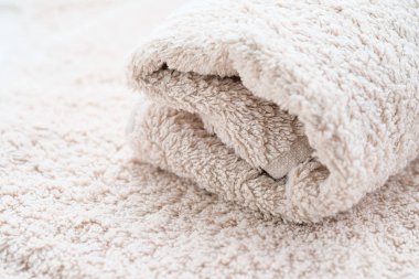 Pamuk havlu, closeup vurdu