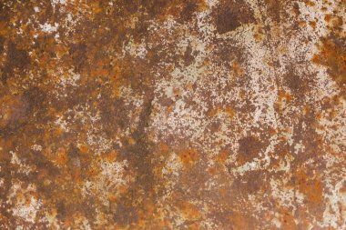 Paslı demir, closeup ateş parçası