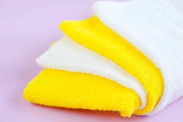 Clean Fresh Cotton Towels — Stock Photo, Image