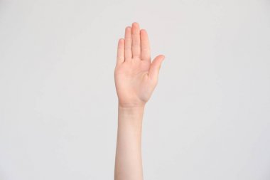 Bir çocuğun handbreadth açıldı