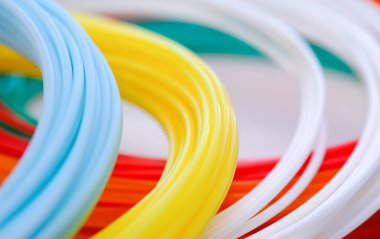 Çok renkli Abs / PIN plastik arkaplan. 